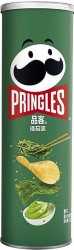 Чипсы Pringles со морской капусты и васаби 110гр