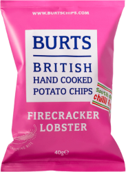 Чипсы Бертс Firecracker Lobster 40 гр