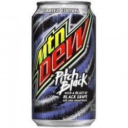 Mountain Dew – Pitch Black 0,355 л